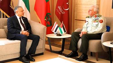 ​مباحثات يمنية أردنية لتعزيز التعاون في المجال العسكري والأمني