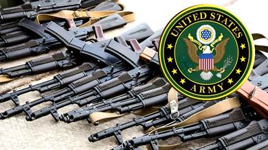 أمريكا تزود أوكرانيا بـ 5 آلاف قطعة سلاح و500 ألف ذخيرة مصادرة من اليمن