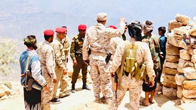 لجنة من وزارة الدفاع تتفقد جبهات ووحدات محور طور الباحة