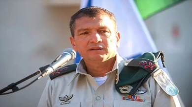 رئيس المخابرات العسكرية الإسرائيلية الميجر جنرال أهارون هاليفا