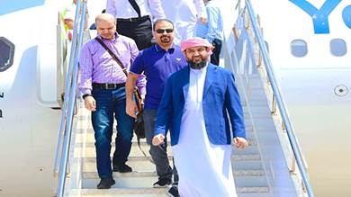 ​النائب المحرّمي يصل إلى العاصمة عدن