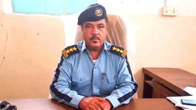 مدير شرطة السير بالمديرية النقيب صالح مرعي الشبيبي