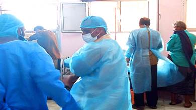​مدير الخدمات الطبية في درع الوطن يزور مستشفى الشط