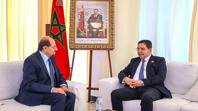 وزير الخارجية يبحث مع نظيرة المغربي تعزيز العلاقات الثنائية بين البلدين