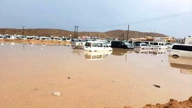 أمطار المهرة تسببت في وفاة 4 مواطنين وإصابة 36 أخرين